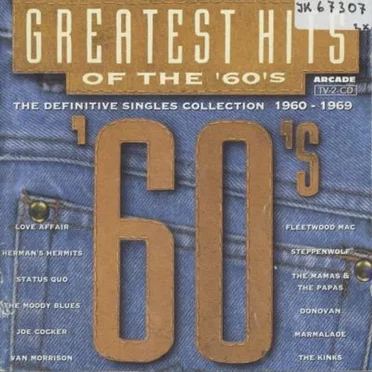 Greatest Hits of the '60's by Various Artists - album cover