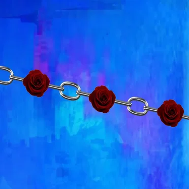 The Three Doors of An Empty Basement, Overgrown with Roses