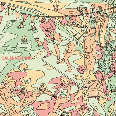 Calming Pink by Eaten by Snakes - album cover