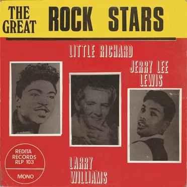 The Great Rock Stars by Various Artists - album cover