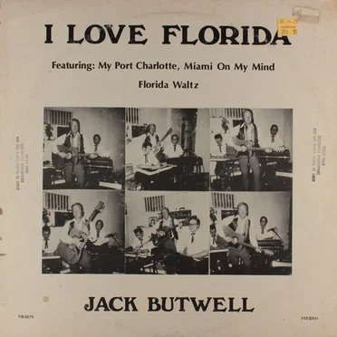 I Love Florida by Jack Butwell - album cover