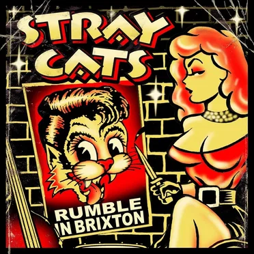 Rumble in Brixton by Stray Cats - album cover