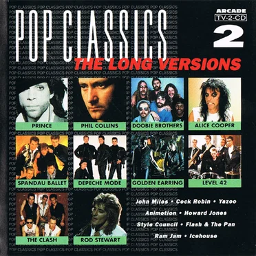 Pop Classics: The Long Versions 2 by Various Artists - album cover