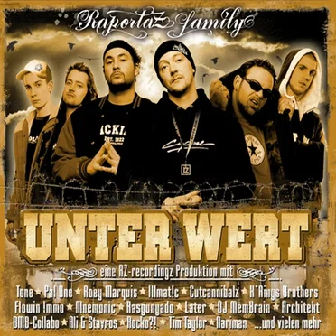 Unter Wert by Raportaz Family - album cover