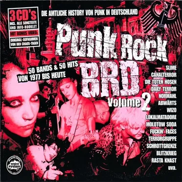 Punk Rock BRD: Die amtliche History von Punk in Deutschland, Volume 2 by Various Artists - album cover