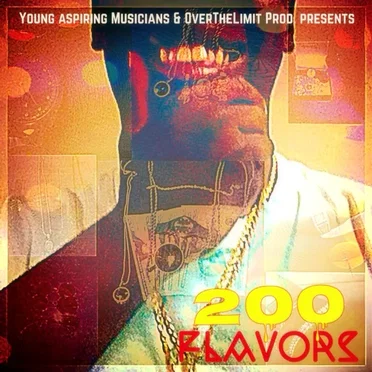 200 Flavors EP by Zaya Sagittarius - album cover