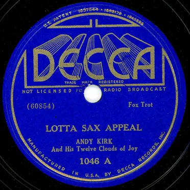 Lotta Sax Appeal / Bearcat Shuffle