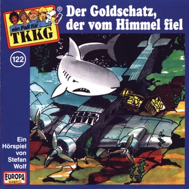 TKKG 122: Der Goldschatz, der vom Himmel fiel by Stefan Wolf - album cover