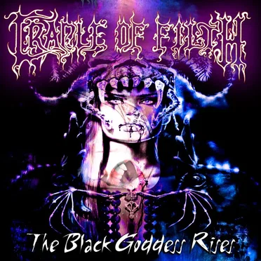 The Black Goddess Rises by Cradle of Filth - album cover