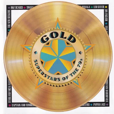 Gold: Superstars of the 70s by Various Artists - album cover