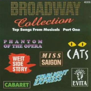 Broadway Collection: Top Songs From Musicals, Part One by Various Artists - album cover