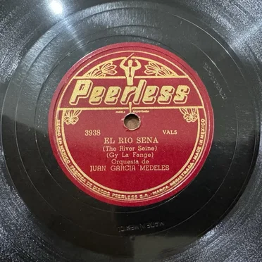 El Río Sena / Cerezo rosa by Orquesta de Juán García Medeles - album cover