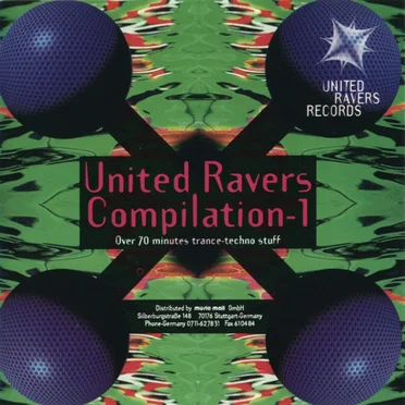 United Ravers Compilation-1 by Various Artists - album cover