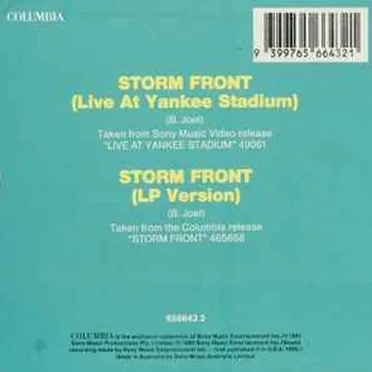 Storm Front (Live At Yankee Stadium)