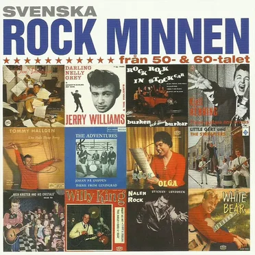 Svenska rockminnen från 50- & 60-Talet by Various Artists - album cover