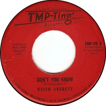 Don't You Know / Conscientious Objector by Keith Everett - album cover