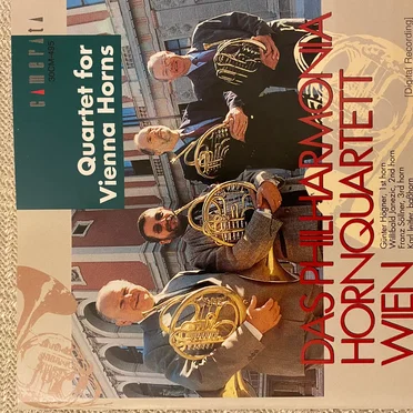 Quartets for Vienna Horns by Das Philharmonia Hornquartett Wien - album cover