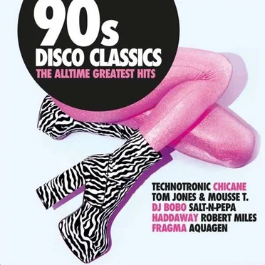90s Disco Classics: The Alltime Greatest Hits by Various Artists - album cover