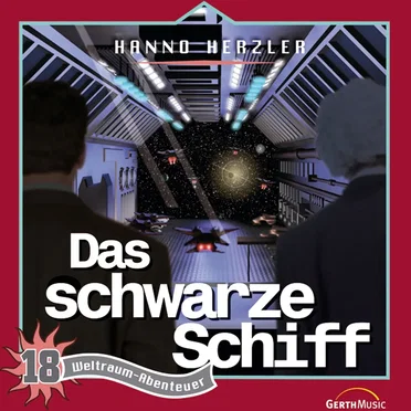 Weltraumabenteuer 18 - Das schwarze Schiff by Dr. Brockers Weltraumabenteuer - album cover