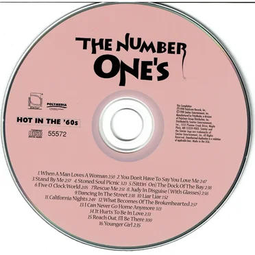 The Number One’s: Hot in the ’60s by Various Artists - album cover
