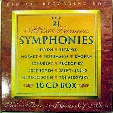 The 21 Most Famous Symphonies by Various Artists - album cover
