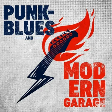 Punk‐Blues and Modern Garage by Various Artists - album cover