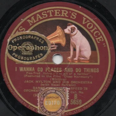 I Wanna Go Places and Do Things / Broadway Melody