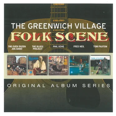 The Greenwich Village Folk Scene by Various Artists - album cover