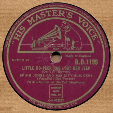Little Bo-Peep Has Lost Her Jeep / I Wanna Go Back to West Virginia