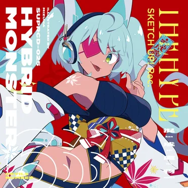 HYBRID MONSTER 6 by SKETCH UP! Recordings - album cover