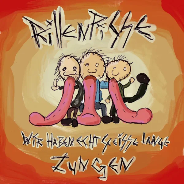 Wir haben echt scheisse lange Zungen
