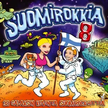 Suomirokkia 8: 38 galaxsin kovinta suomirock-hittiä by Various Artists - album cover