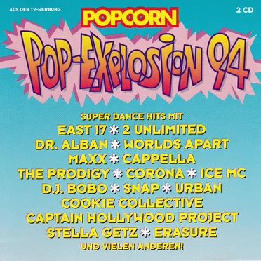 Popcorn: Pop‐Explosion 94 by Various Artists - album cover