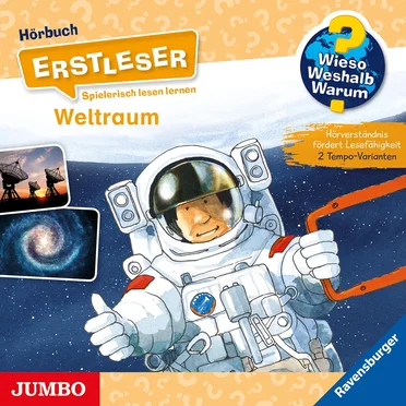 Hörbuch Erstleser - Weltraum by Wieso? Weshalb? Warum? - album cover