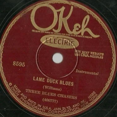 Lame Duck Blues / Nothin' but Blues by Three Blues Chasers - album cover