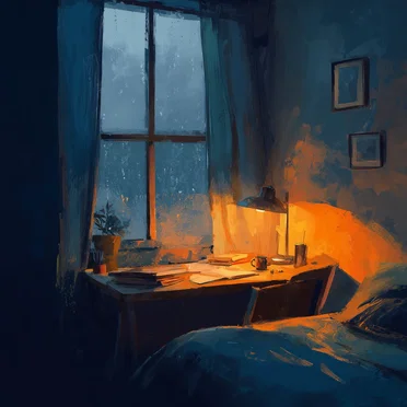 Warm Light, Cold Rain by Moonloop - album cover