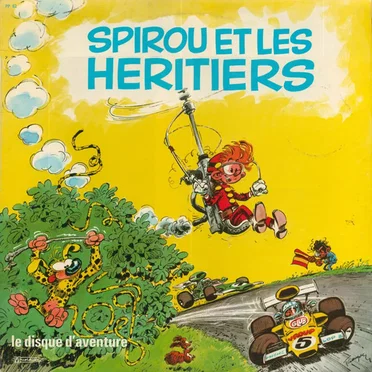 Spirou et Les Héritiers by Maurice Horgues - album cover
