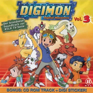 DIGIMON: Digital Monsters, Vol. 3 by Various Artists - album cover