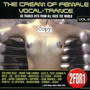 The Cream of Female Vocal-Trance, Volume 2 by Various Artists - album cover