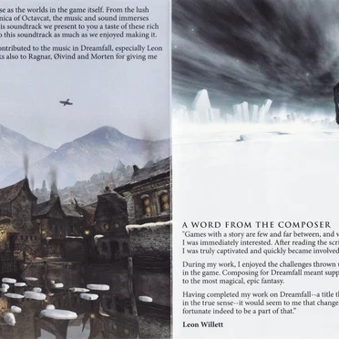 Dreamfall: The Longest Journey: Original Soundtrack by Leon Willett - album cover