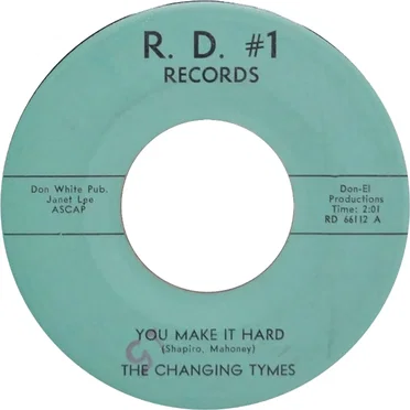 You Make It Hard / Try A Whole Lot Harder by The Changing Tymes - album cover