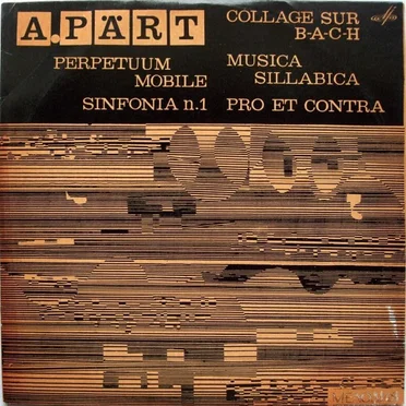 Sinfonia n. 1 / Perpetuum mobile / Collage sur B-A-C-H / Musica sillabica / Pro et contra