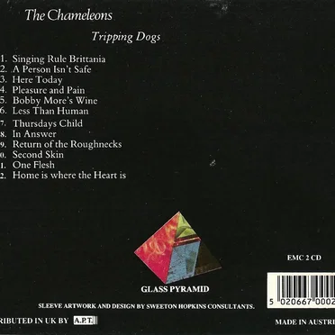 Tripping Dogs by The Chameleons - album cover