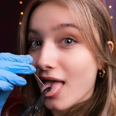 ASMR Giving You a Tongue Piercing! by Nanou ASMR - album cover