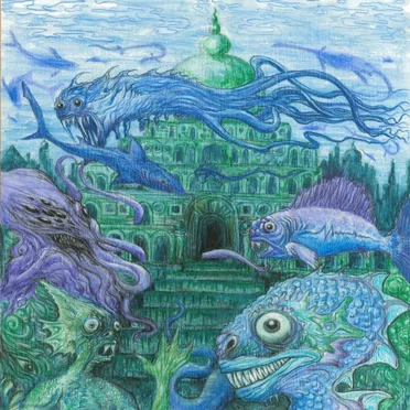 Oracle War by Taman Shud - album cover