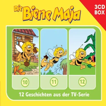 Die Biene Maja - 3-CD Hörspielbox Vol. 4 by Waldemar Bonsels - album cover