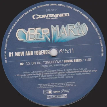 Go..On Till Tomorrow by Cyber Mario - album cover