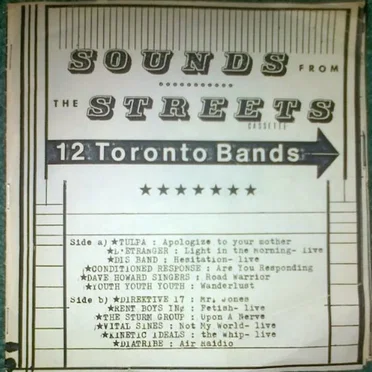 Sounds From the Streets 12 Toronto Bands by Various Artists - album cover