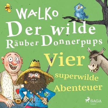 Der wilde Räuber Donnerpups - Vier superwilde Abenteuer by Walko - album cover