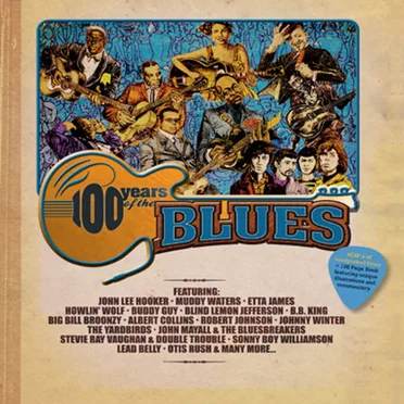 100 Years of the Blues by Various Artists - album cover